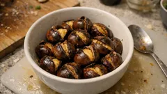 Marroni aus der Heissluftfritteuse: so werden sie zart und lassen sich gut schälen