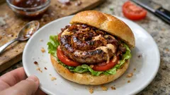 Grillschneckenburger im Weggli – einfach, saftig und ideal fürs Znacht