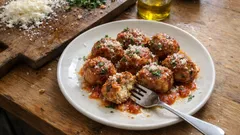 Poulet-Polpette mit Parmesan – saftig, würzig und ganz ohne Ei