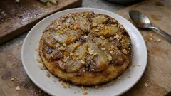 Verkehrter Fenchelkuchen mit Orange und Mandeln – überraschend fein und saftig