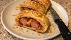 Wienerli im Blätterteig-Strudel – knuspriges Fingerfood in 30 Minuten