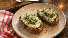 Gebackene Pilzschnitten aus dem Ofen – einfach, würzig und schnell gemacht