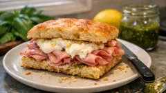 Mortadella-Burrata-Sandwich: so einfach wird Focaccia richtig aromatisch