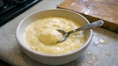 Cidre-Sabayon: das luftige Dessert, das mit wenig Zutaten elegant wirkt