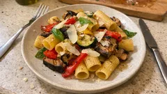 Pasta mit Grillgemüse: so wird aus Resten ein feines Znacht