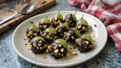 Schoggi-Stachelbeeren mit Haselnüssen – ein feiner Sommerhappen aus 3 Zutaten