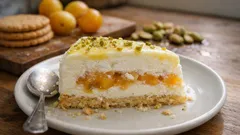 Mirabellen-Glace-Cake: fruchtig, cremig und ideal zum Vorbereiten