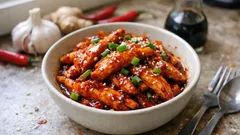 Chili-Chicken aus der Pfanne – knuspriges Poulet in würzig-glänzender Sauce