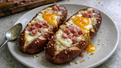Eier-Baguette aus dem Ofen – einfach gemacht und ideal für den gemütlichen Brunch