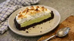 Limettenpie mit Baiser: frisch, einfach und wunderbar ausgewogen