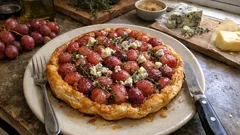 Trauben-Tarte Tatin mit Jersey Blue – überraschend einfach und wunderbar elegant